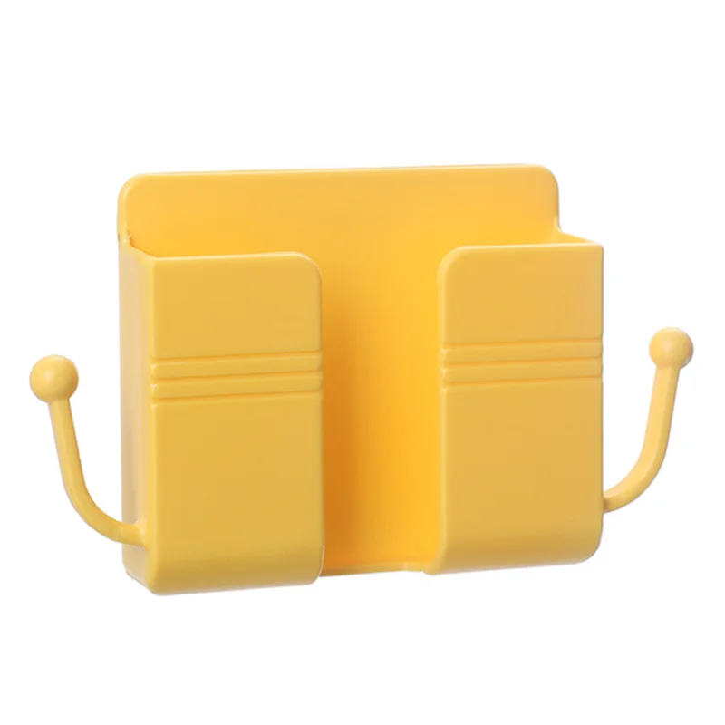 Remote control storage box bedside mobile phone charging bracket rack