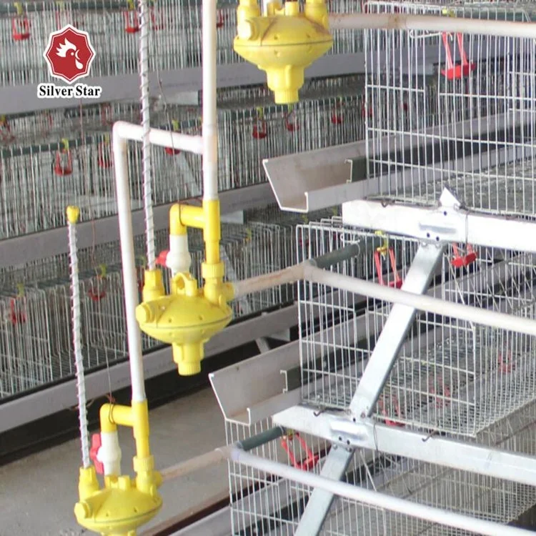 Q235 steel wire pullet chicken cage/layer cage for poultry farm