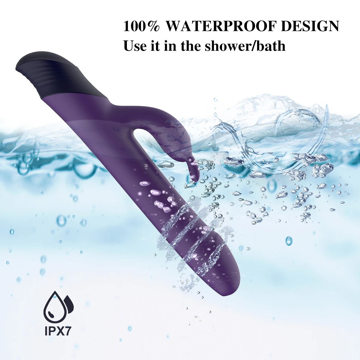 Odeco 3 in 1 Rabbit Vibrator Clitoris Stimulator G-spot consoladores para mujer vibrator for women