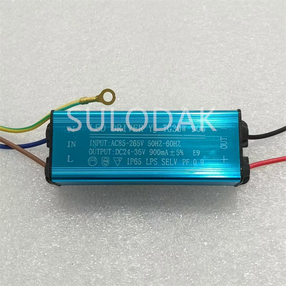 Factory Price OUTPUT DC24V -36V 900mA Power Supply IP65 LED Drivers for Small Air cooled UV LED Curing Lamp