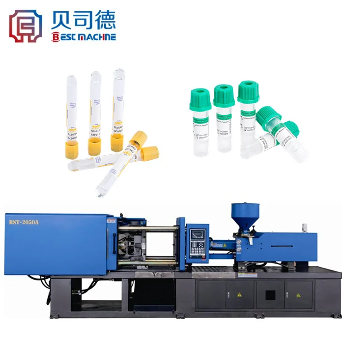 Medical Blood Collection Tubes Making Machine Customized Blood Tube Manufacturing Machine Plastic Injection Molding Machine