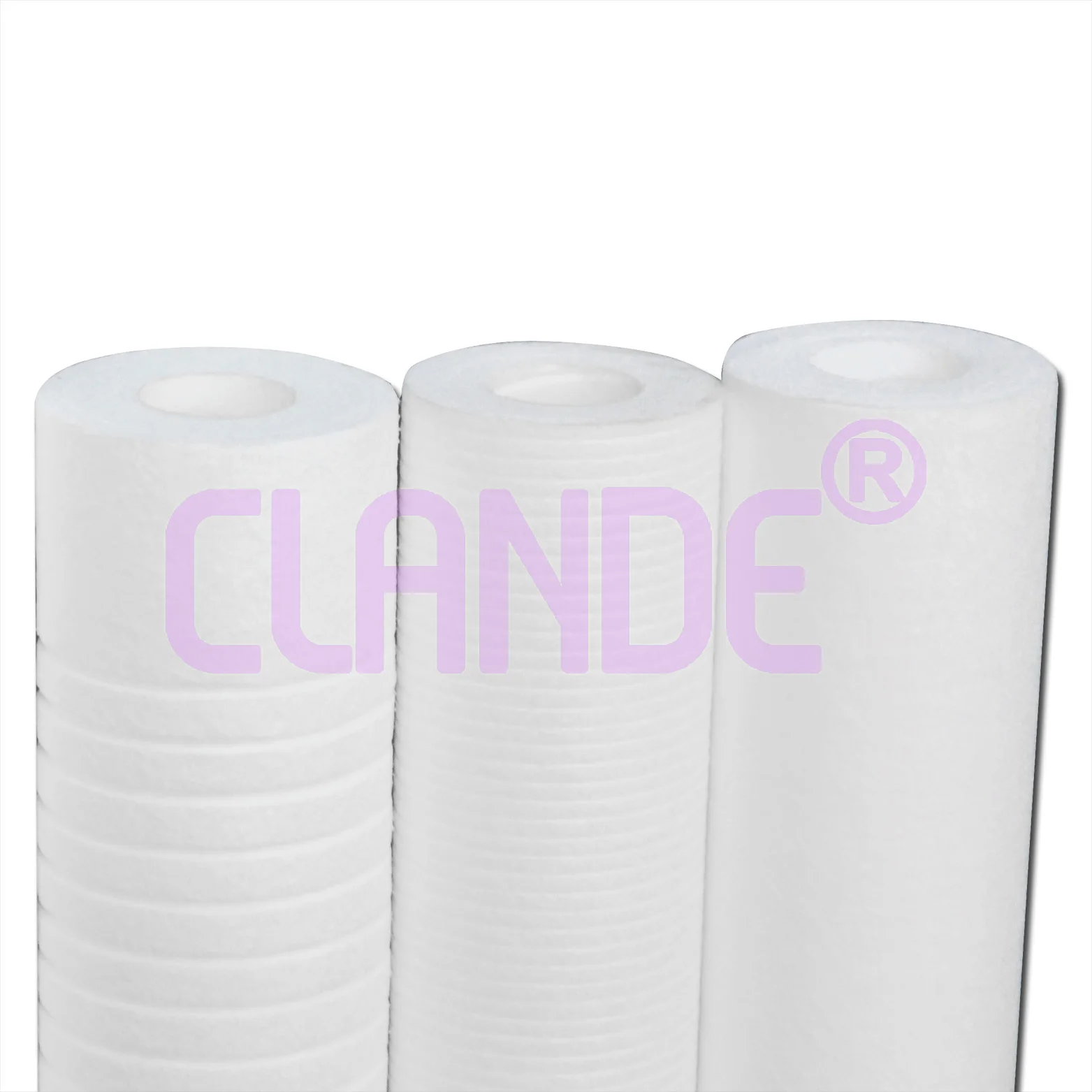Ro Sediment Oem 1 To 5 Micron Spun Pp Filter Cartridge For Domestic Production Line