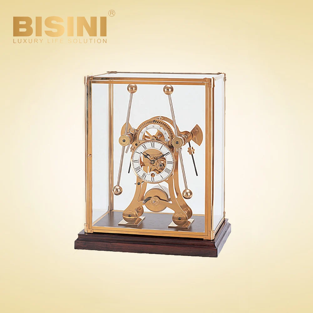 Creative personality classical desk clock Military police table clock small ornaments