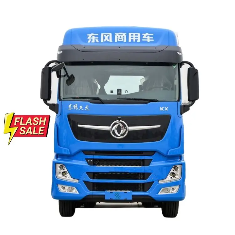 Оригинальная заводская цена Dongfeng Tianlong KX King Edition 600 л.с. 6x4 дизельный грузовик тягач прицеп левый коммерческий автомобиль