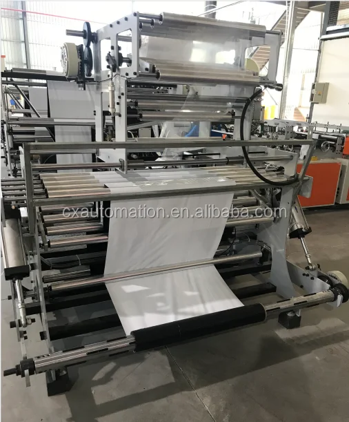 CX 2022 Hot Sale Packaging Biodegradable Clear Opp PP Poly Bags Making Machine With Suffocation Warning  Clothing