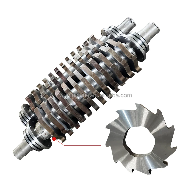 Hot Sale Shredding Machine Chassis Shredder Box Shredder Case with a Set of Blades In China