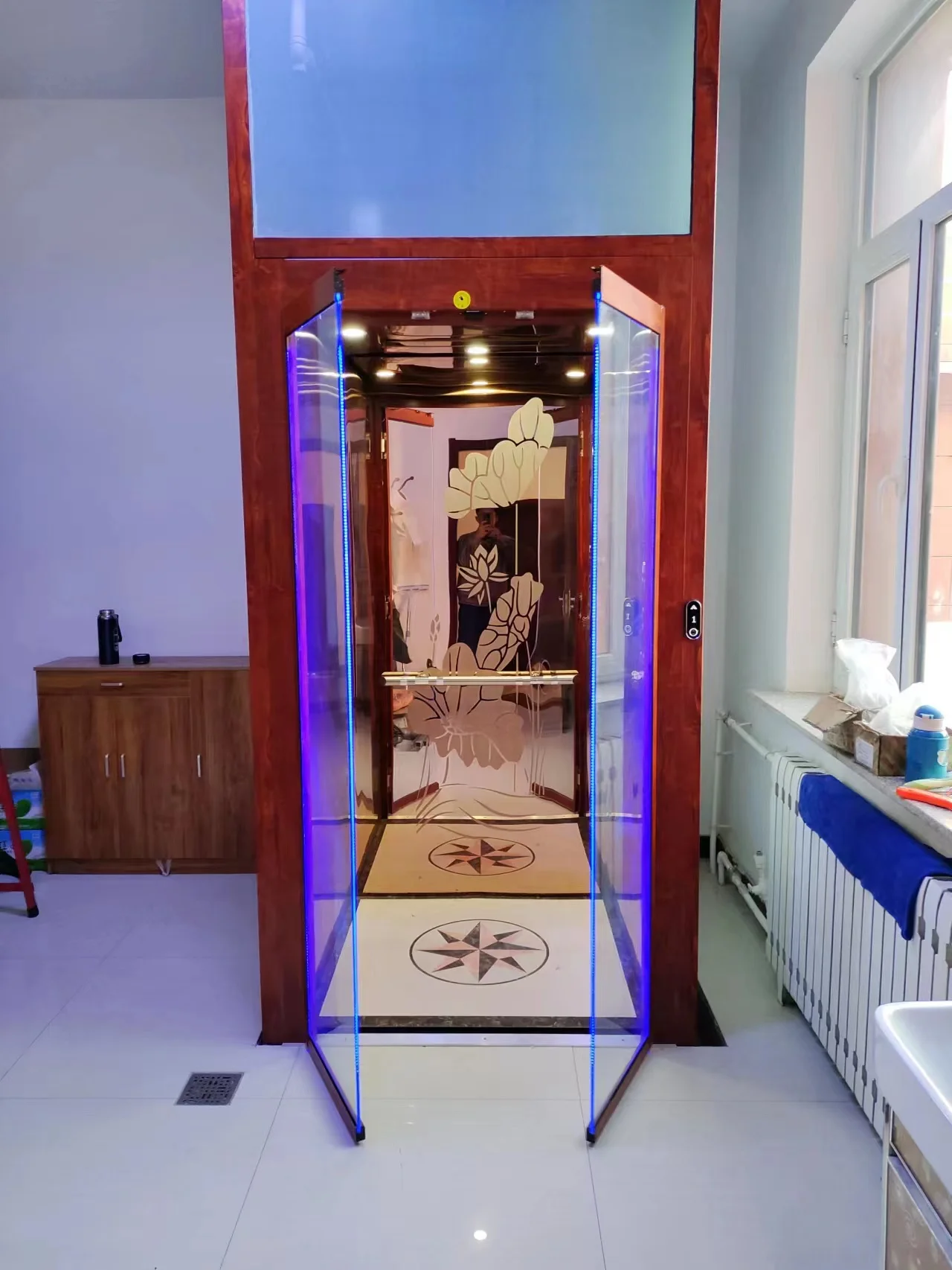 Traction Machine Electric Elevator Lifts Elevator Residential