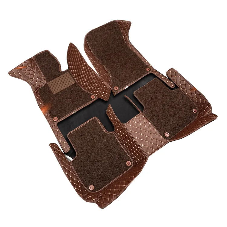 car floor mat carpet waterproof leather car floor mats and car mat for polo