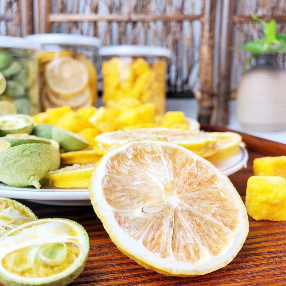 OEM new fruit freeze-dried passion fruit jelly dry cold bubble can be mixed with kumquat lemon tea to drink fruit tea cans 100g