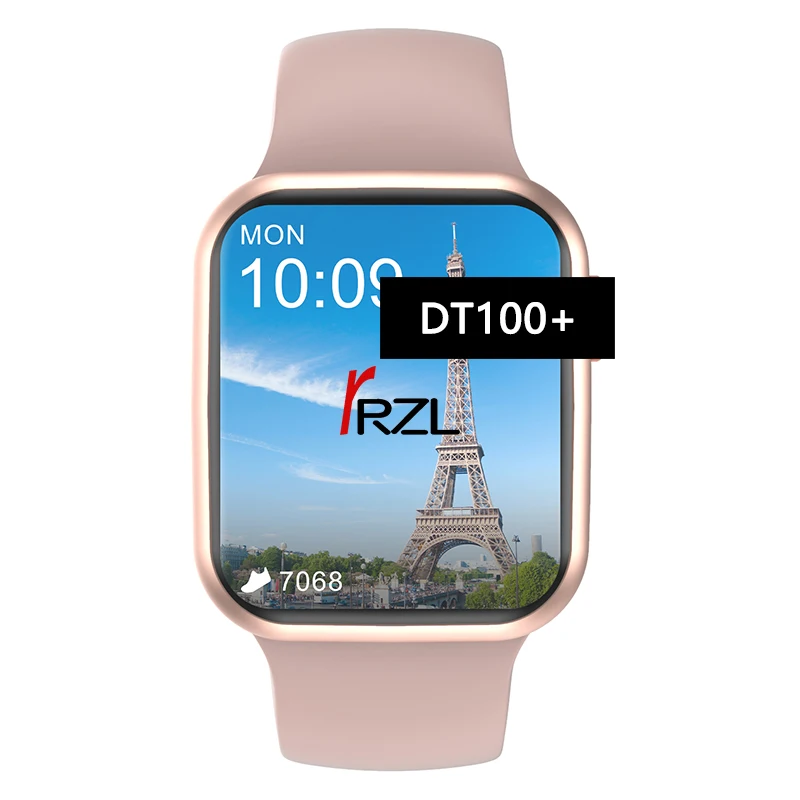  DT100 + Новые 1 78 дюймовые Смарт-часы PLUS reloj inteligente dt100plus iwo серии 6
