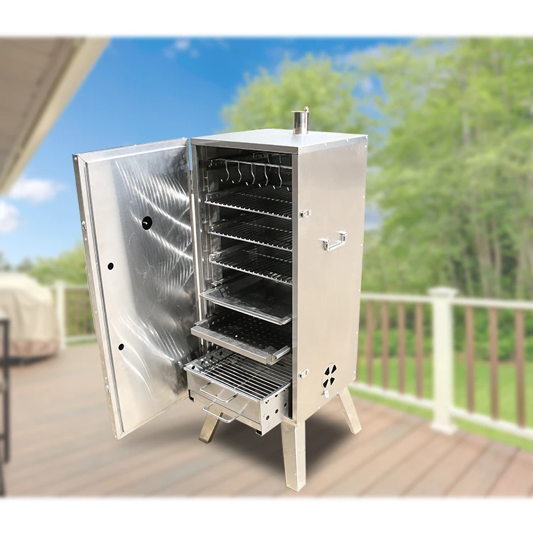 Commercial smokers for sale sausage Wide Freestanding Charcoal bbq meat smoker