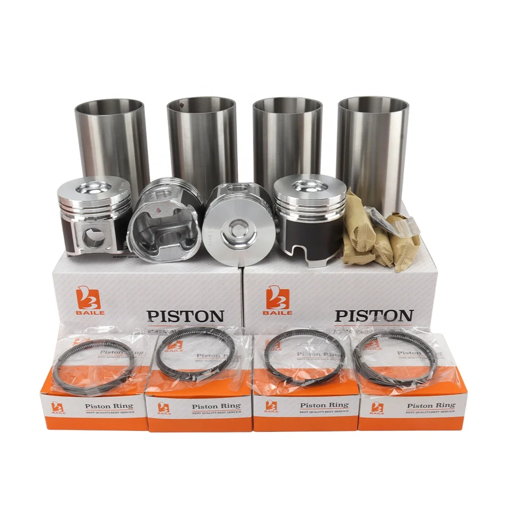 4TNV84 Overhaul Rebuild Kit Cylinder Liner Kit Piston YM129508-22080 For Yanmar 4TNV84 Engine