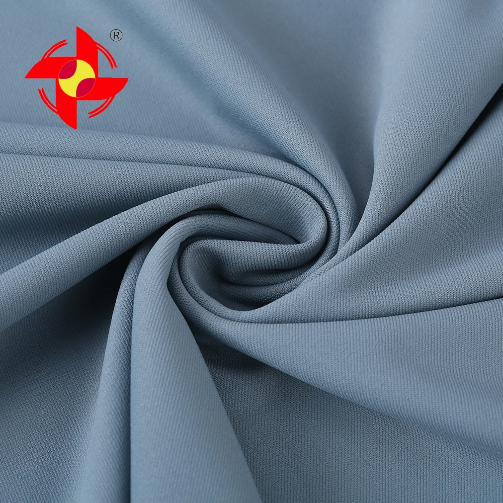 High-End Custom 4Way Stretch 73 Nylon 27 Spandex 220gsm Weft Knitted Dry Fit Double Sided Fabric for Sport Underwear