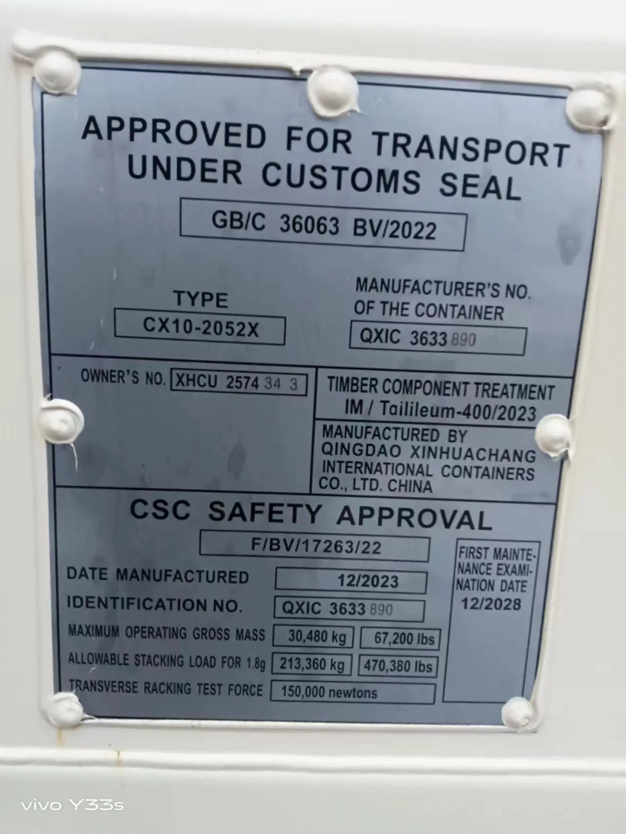 SALT LAKE CITY sells 20GP used and new containers in the United States