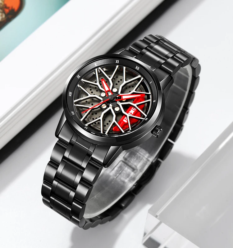 SKMEI 2191 QUARTZ WATCH STAINLESS STEEL BAND WATERPROOF WATCH