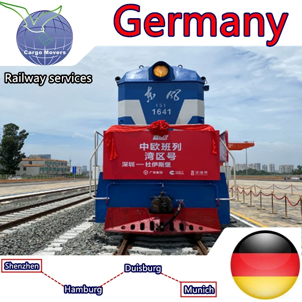 Китай, низкие цены на внутреннюю железную дорогу в Германию/внутреннюю страну, ddp обслуживание от двери до двери