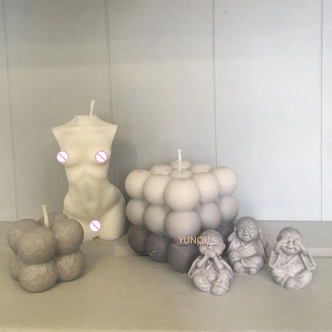 new arrival ins home decor soy scented art sea shell candles bubble candle body candle