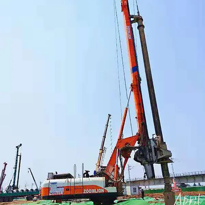 Very good quality used zoomlion hydraulic drilling rig rotary