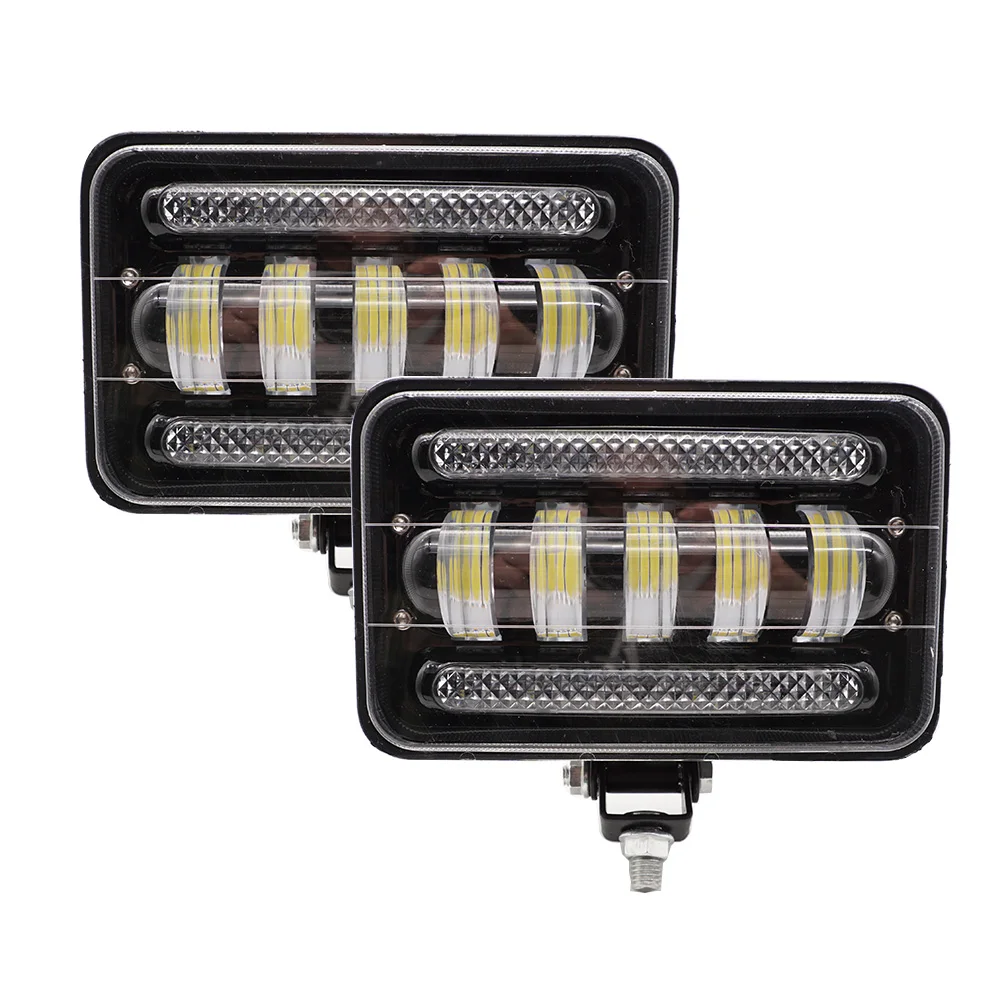 50W 5 inch Car Led Light Bar LED Work Light Flood Driving Lamp for Car Truck Trailer Boat Tractor Motorcycle Headlight
