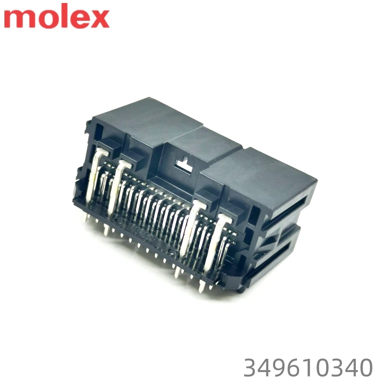 Original 2.0mm Mini50 Header Molex Connector 349610340 Male PCB Surface Wire to Board Right-Angle Hybrid Black 34 Pin for Sale