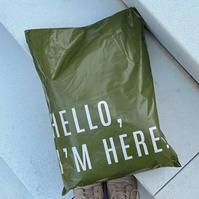 E-commerce Poly Mailers пользовательские водонепроницаемые самопечатные почтовые конверты для Бутик-одежды