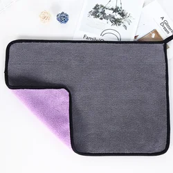 Factory Wholesale Car Drying Wash Detailing Buffing Polishing Towel with Plush Edge Microfiber car clean Cloth with custom logo