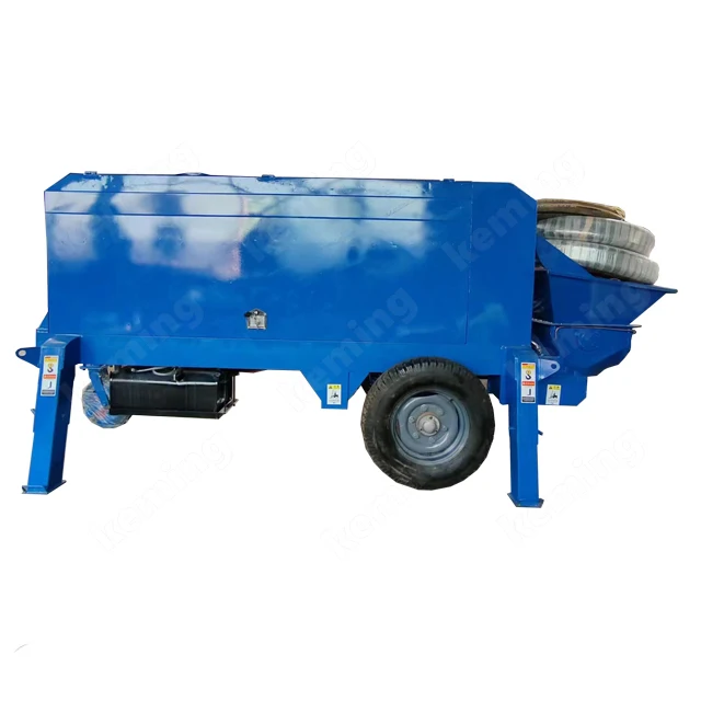 hydraulic control pumps S tube valve Concrete Conveying pumps Wet Shotcrete surface Pumping With Steel Pipes