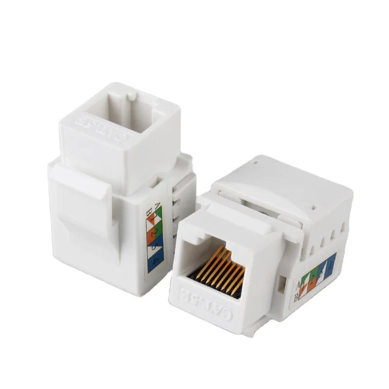 SETO Factory 90 Degree Cat5e UTP Network Keystone Jack rj45 cat5e keystone jack utp RJ45 cable