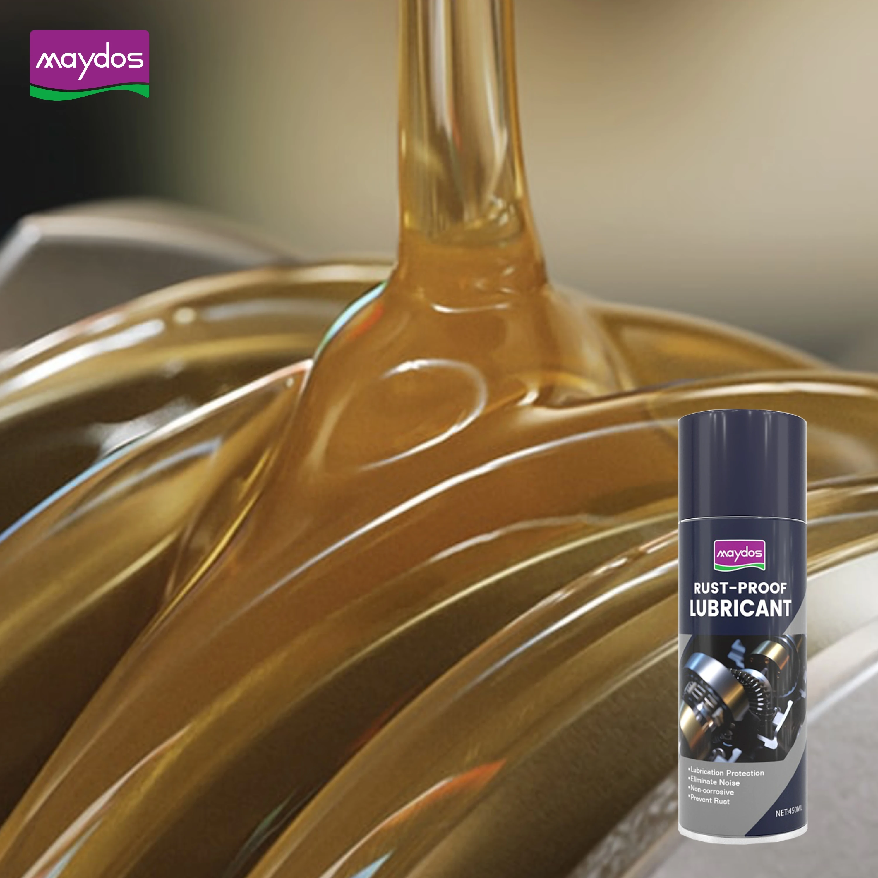 450ml rust preventive lubricating oil automotive anti rust lubricant oil spray for car