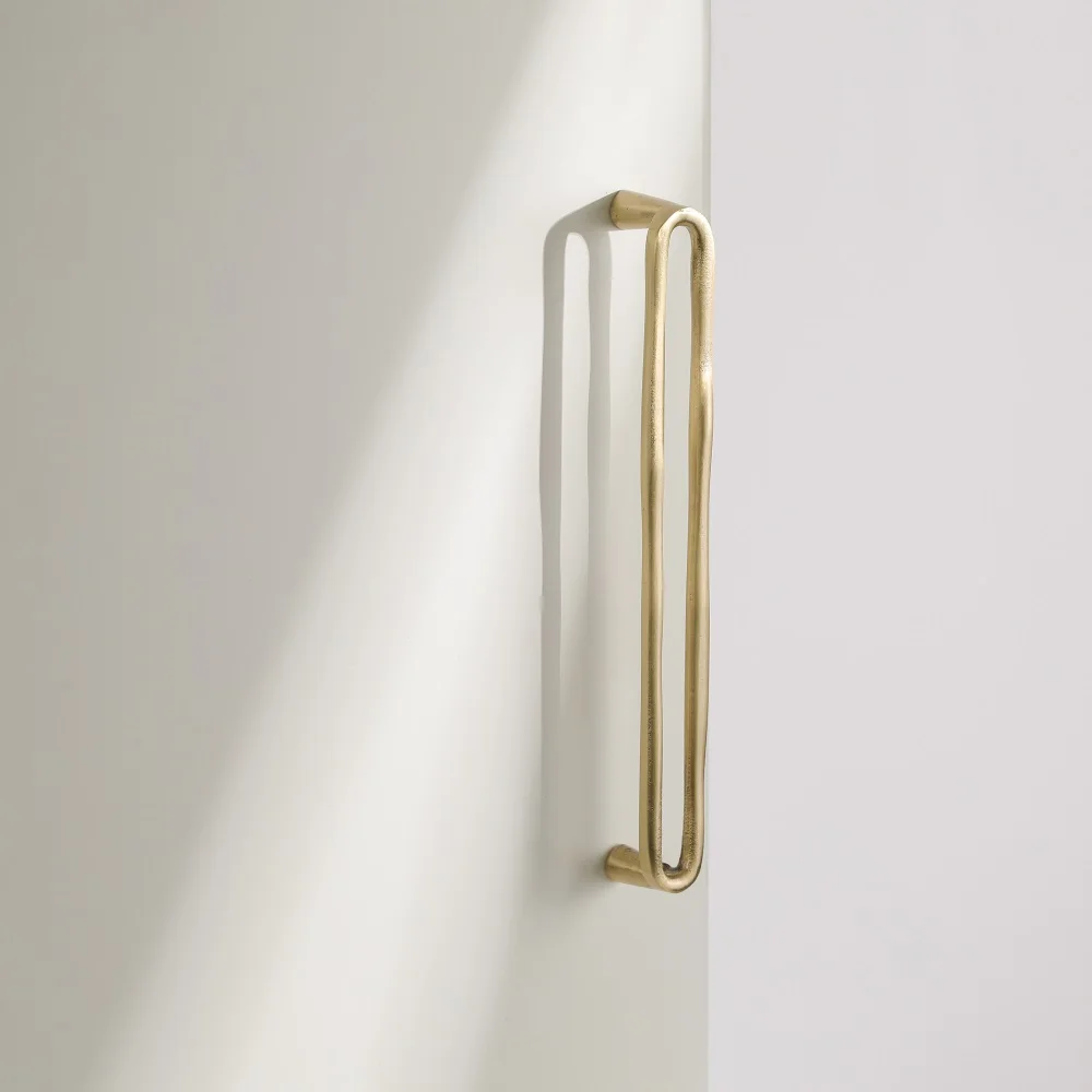 Maxery Creative Hollow Irregular Kitchen Cabinet Handle Vintage Bronze Furniture Handle Pull for Bedroom Closet Wardrobe Dresser