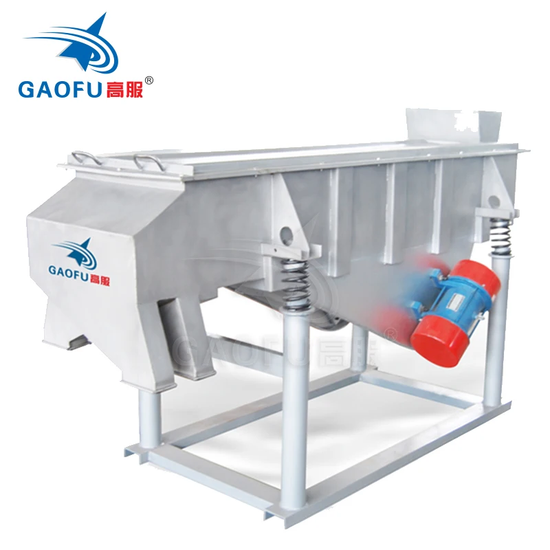 Gaofu high output high efficiency vibration sifter linear vibrating sieve for iron powder screening