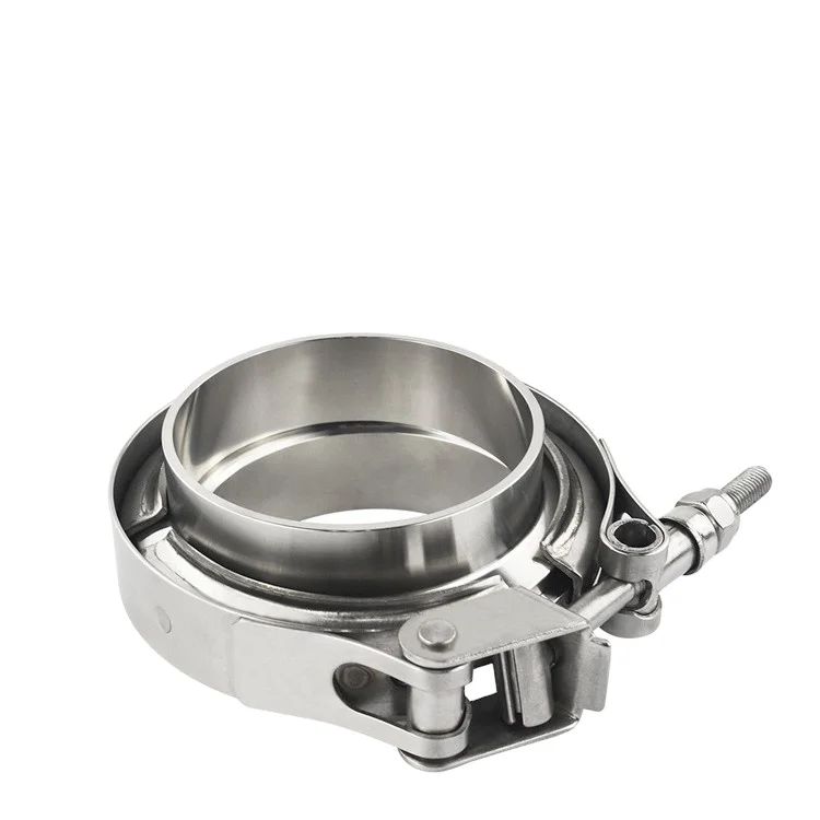 304SS V-BAND EXHAUST PIPE FLANGE QUICK RELEASE KITS CLAMP