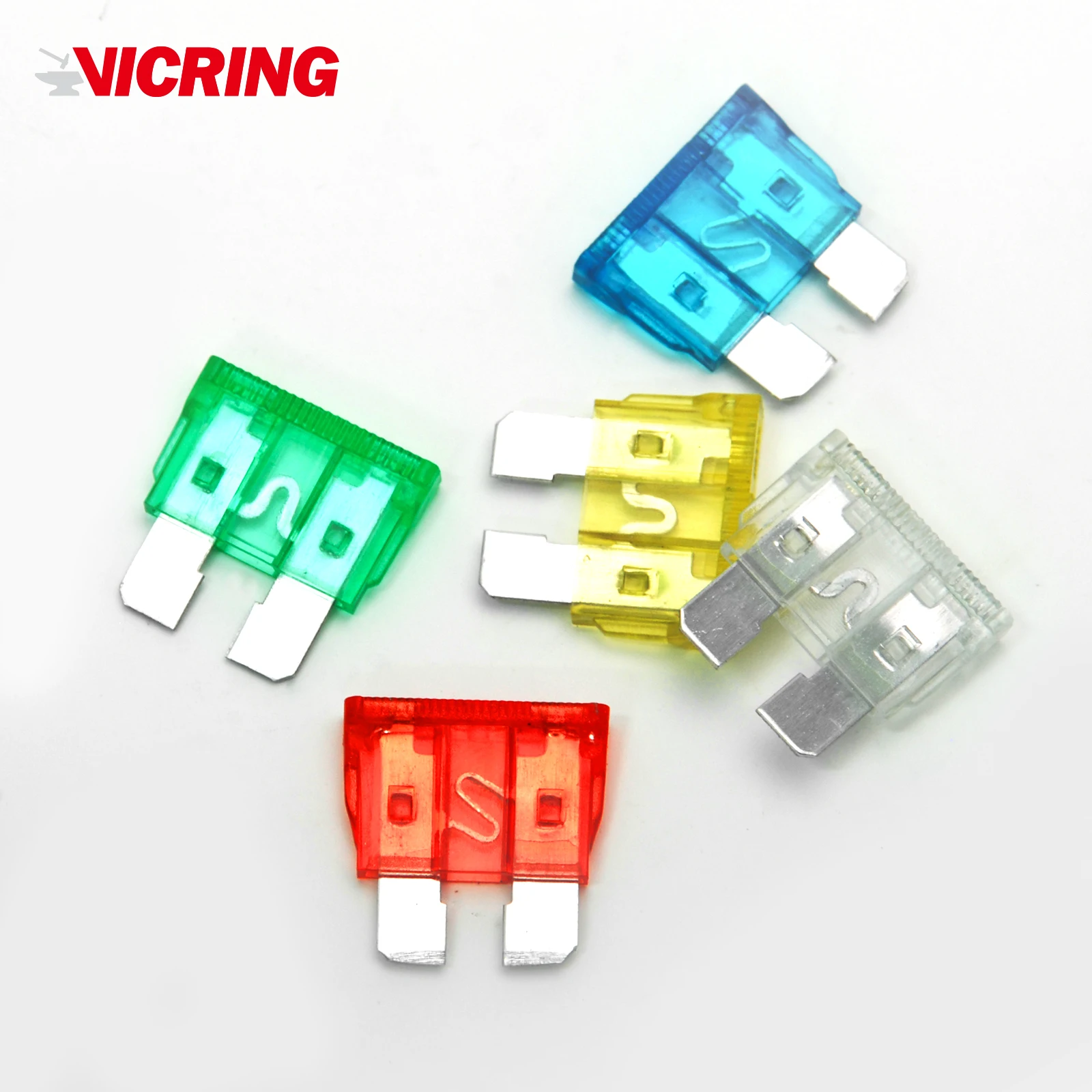 VICRING 10pc Auto Car Micro Mini Blade Fuse With Auto Tester
