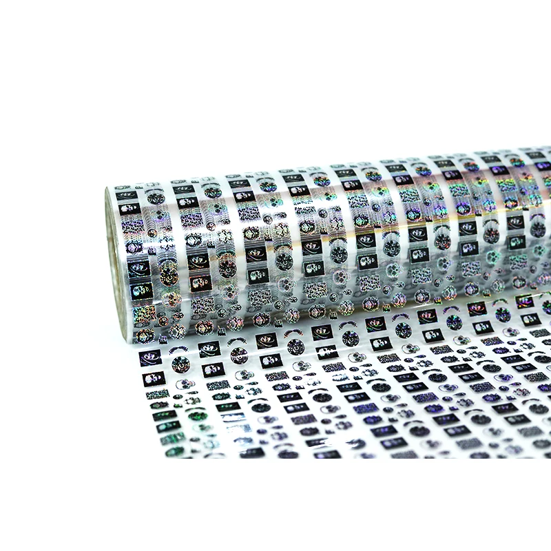 The manufacturer carefully manufactures color or spot color lace nail decal film