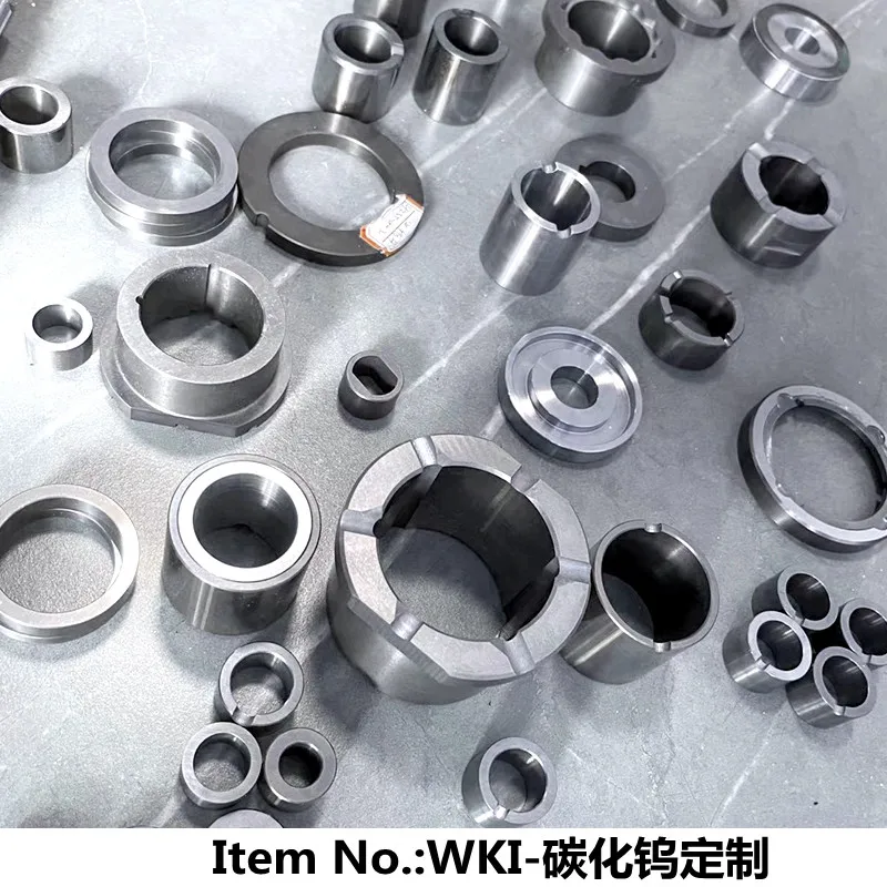 Customized Tungsten Carbide Valves  Cemented Carbide Rings