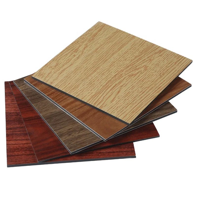 Customizable PE/PVDF Coated Fireproof B1 A2 Aluminum Composite Panels 3mm/4mm ACM Sheet For Office Building