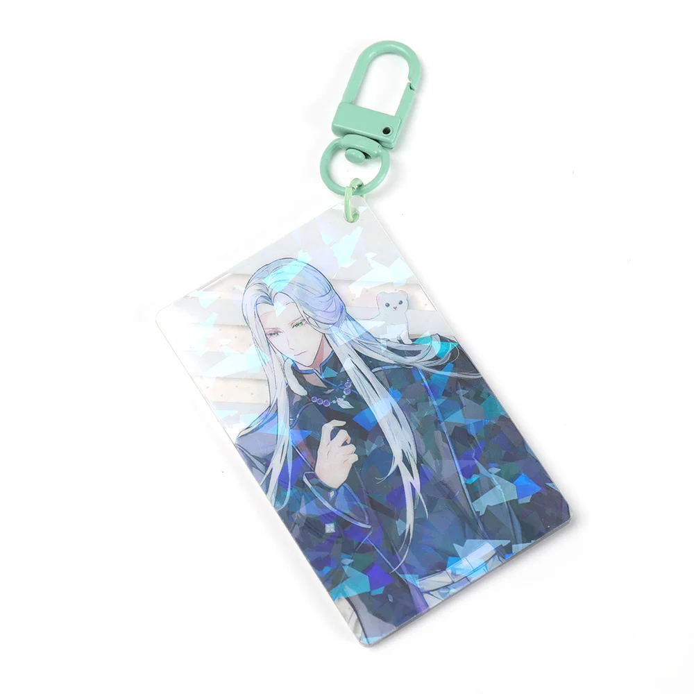 Customized Anime Character Acrylic Keychains Custom Blank Disc Acrylic Keychain Double Side Acrylic Key Chain