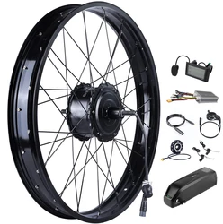 Fat tire bafang ebike conversion kit electric bike conversion kit 29 inch electric bicycle conversion kit with battery
