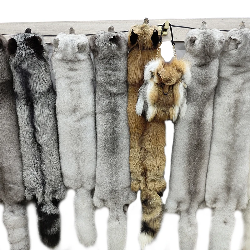 Женский шаль из искусственного меха