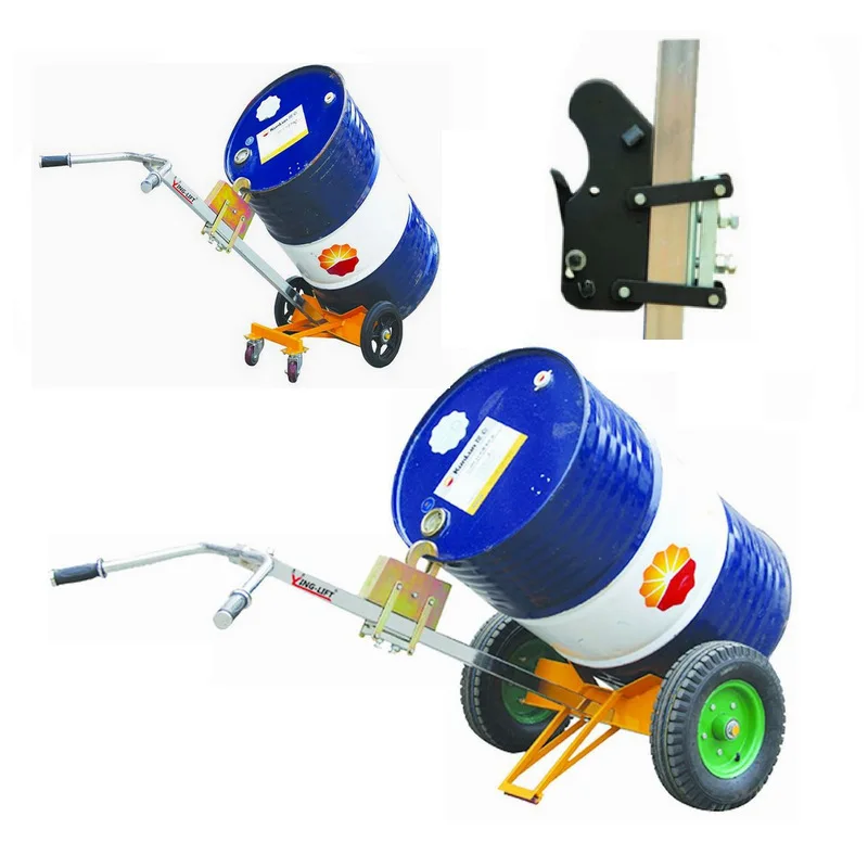 Multi functional oil drum carrier Stainless steel oil drum transportation picker