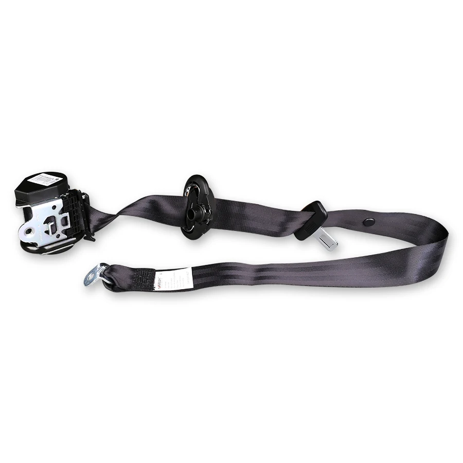 Hot Selling High Quality Restore 3 Point Safety Belts Customize Polyester Seatbelt Black  Car Seat Belt  for 2013 Lavida