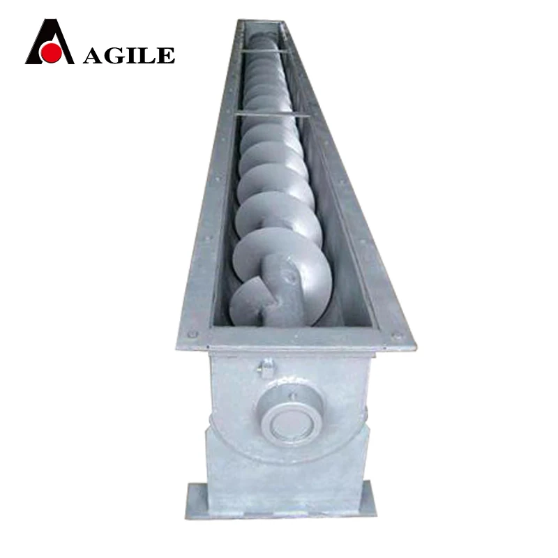 cnc machine screw type chip conveyor machine device