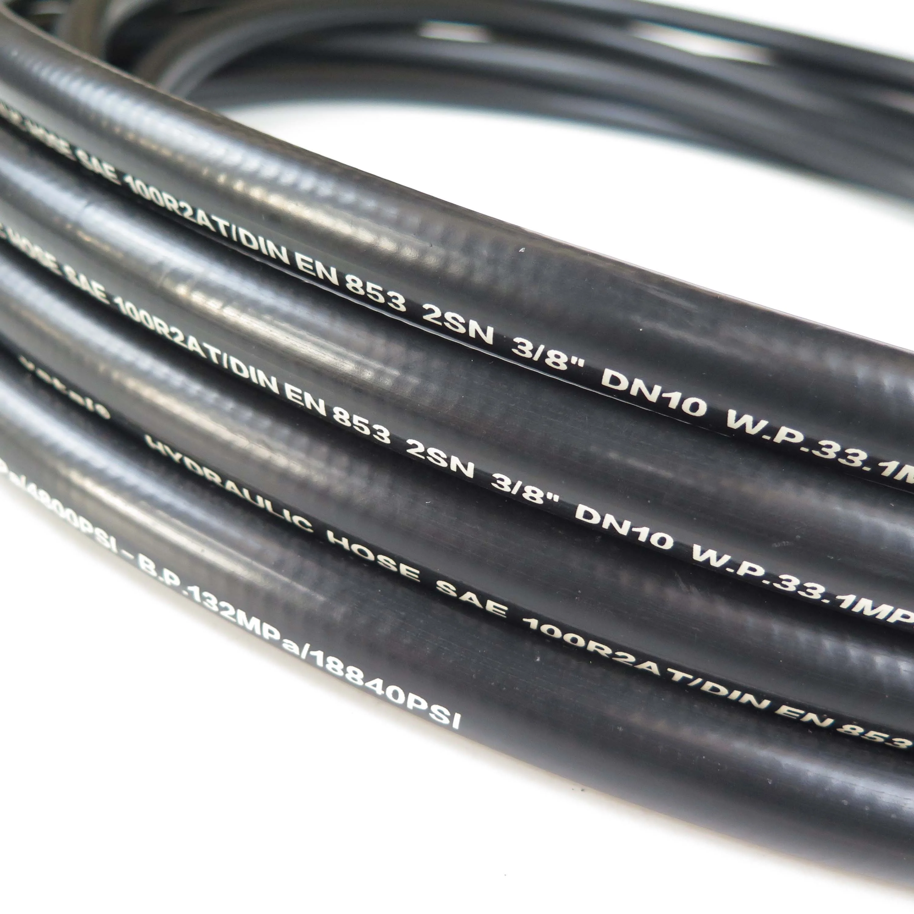 Стальной провод плетеный R1 труба китайский шланг synflex 5/8 дюймов Гидравлический шланг с гладкой поверхностью