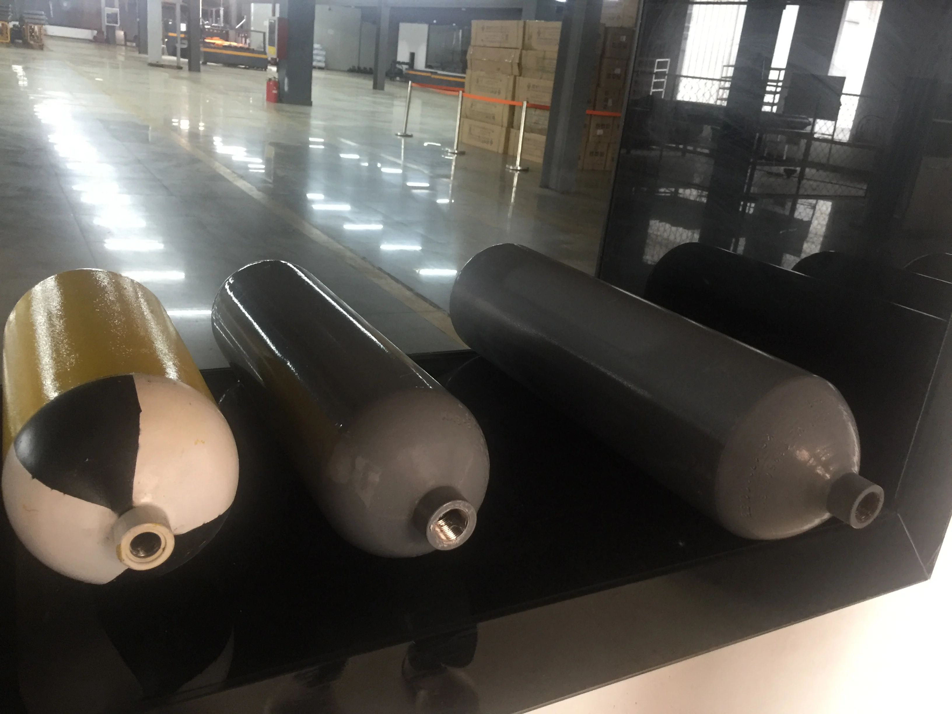 Respirator Series Seamless Steel Breathing Cylinder with TPED Certification