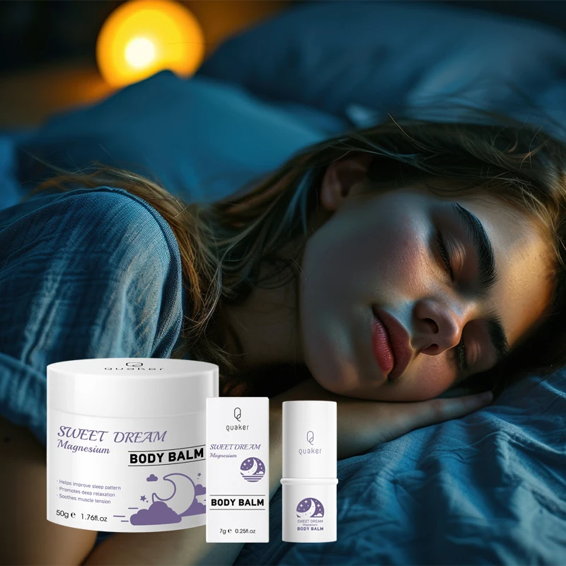 Qquaker Wholesale Natural Relax Magnesium Oil Lotion Balm Sleep Cream For Joint Finesse