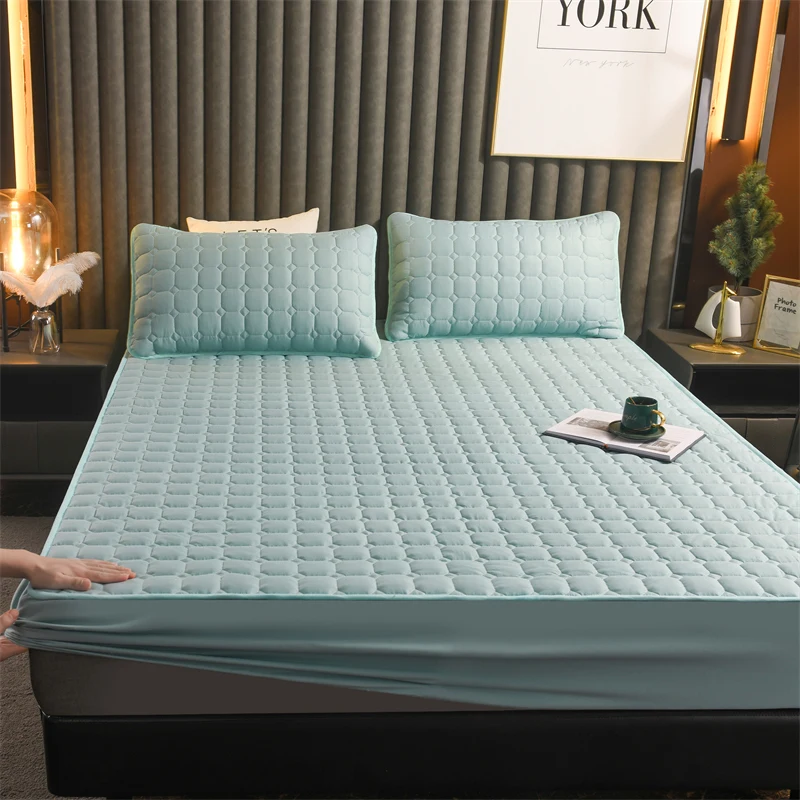 Microfiber Mattress Protector Quilted Fashion fitted sheet For family