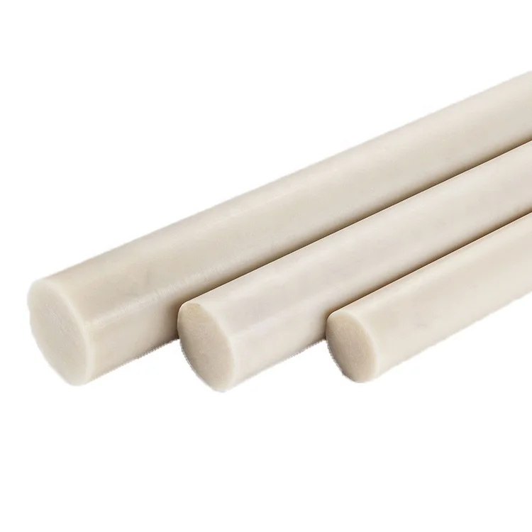 High temperature resistant nylon cylindrical wear resistant PA66 nylon rod