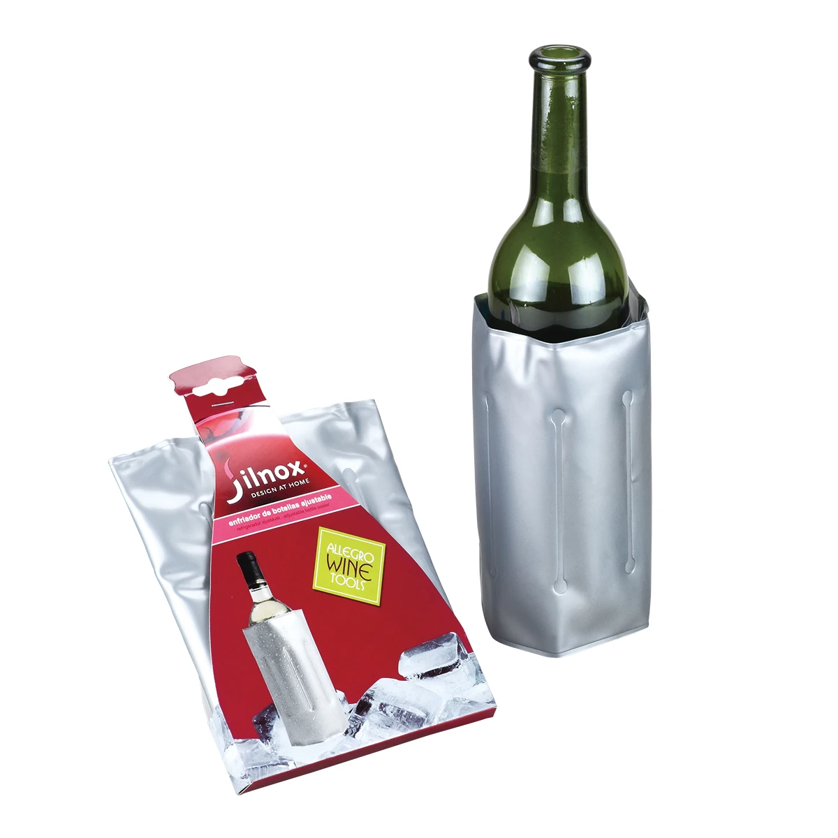 2024 Custom Insulated Wine Bottle Cooler Reusable Freeze Ice Gel Beer Cooler Tending Product for Cooling