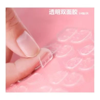 
Nail jelly double-sided adhesive transparent traceless nail glue invisible wear piece adhesive paste 