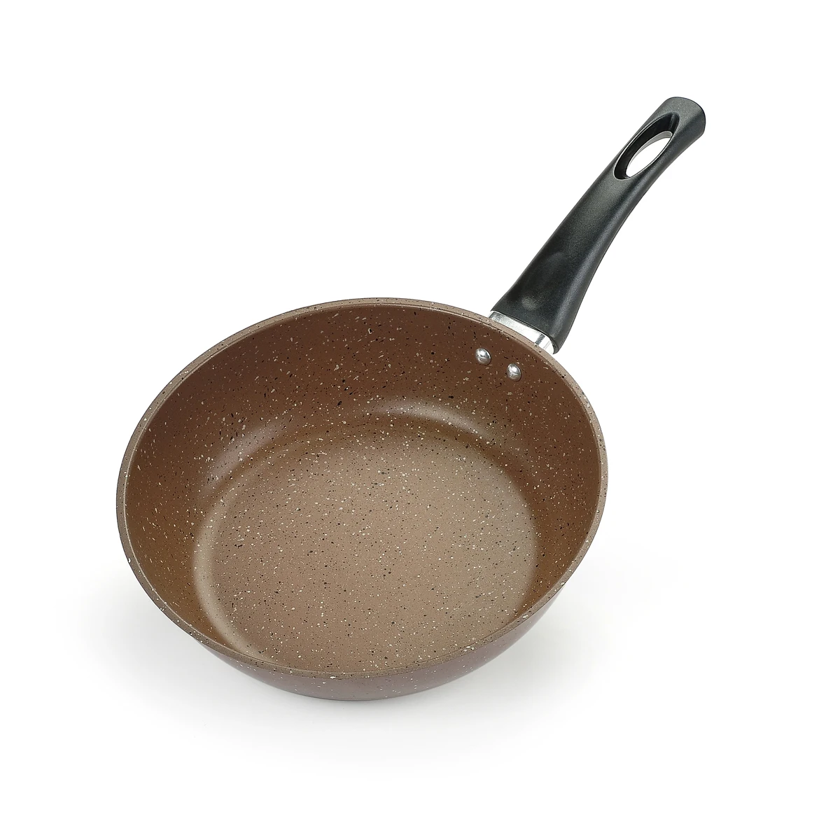 20-28CM Double Layer Marble Coating Frying Pan